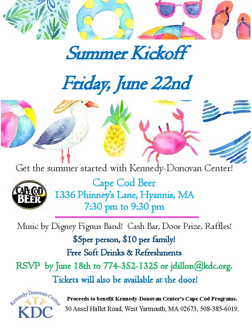 Summer Kickoff event poster