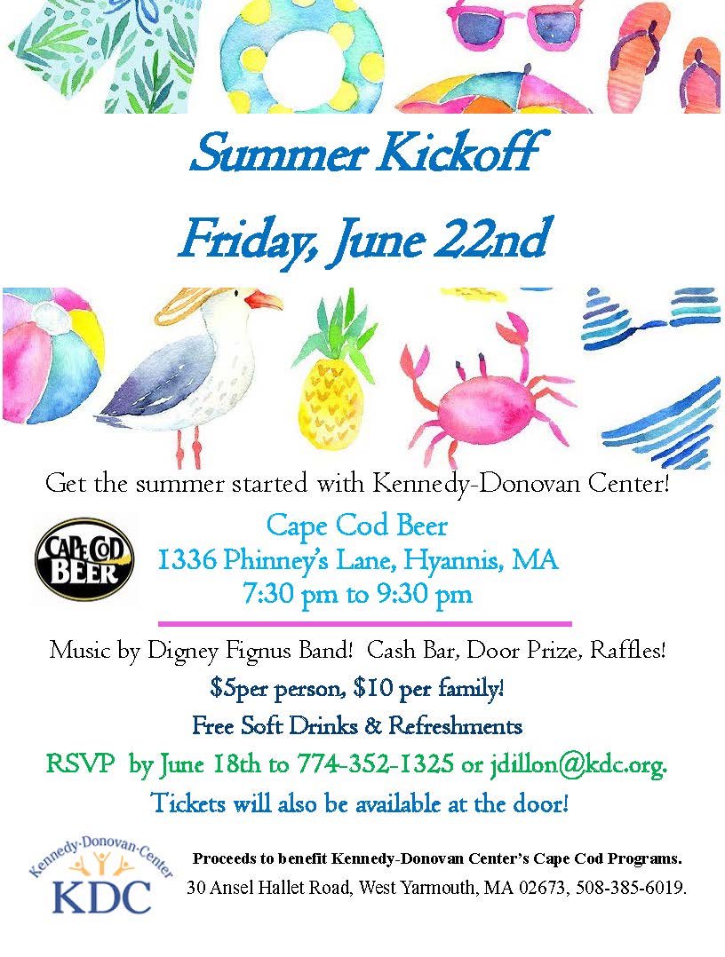 Summer Kickoff event poster