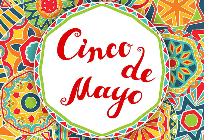 Cinco De Mayo colorful graphic